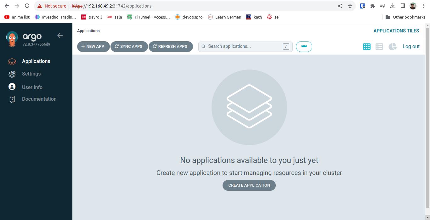 ArgoCD Dashboard argocd_dashboard